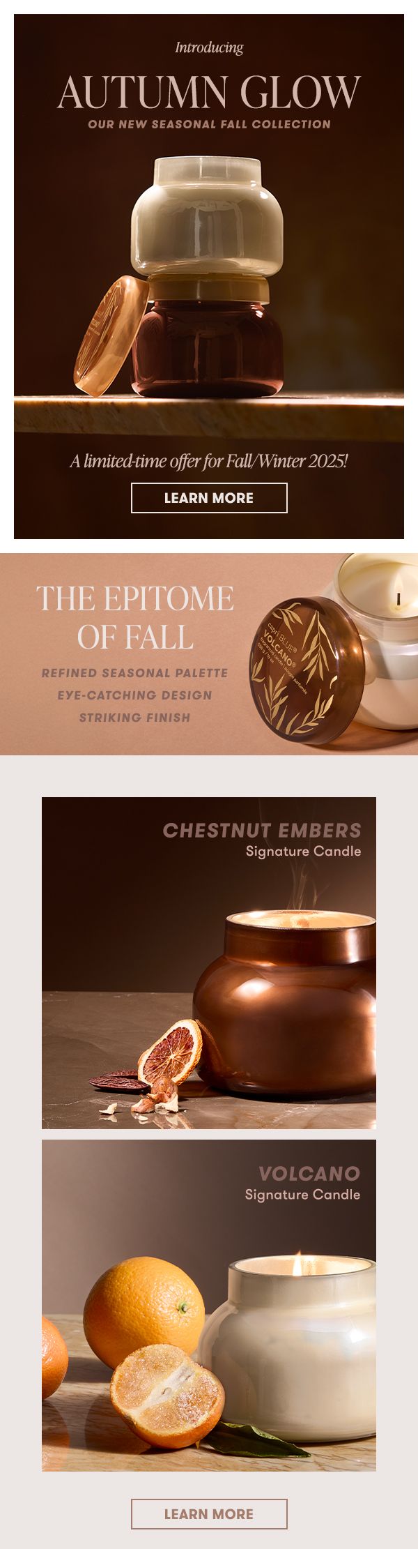 Autumn Glow teaser email
